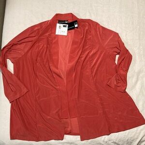 Antthony‎ Women's Cardigan in Coral Orange